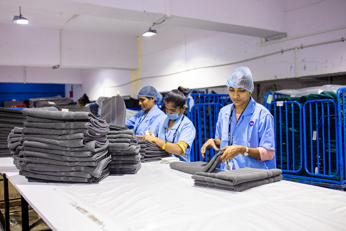 Hospitality linen laundry service